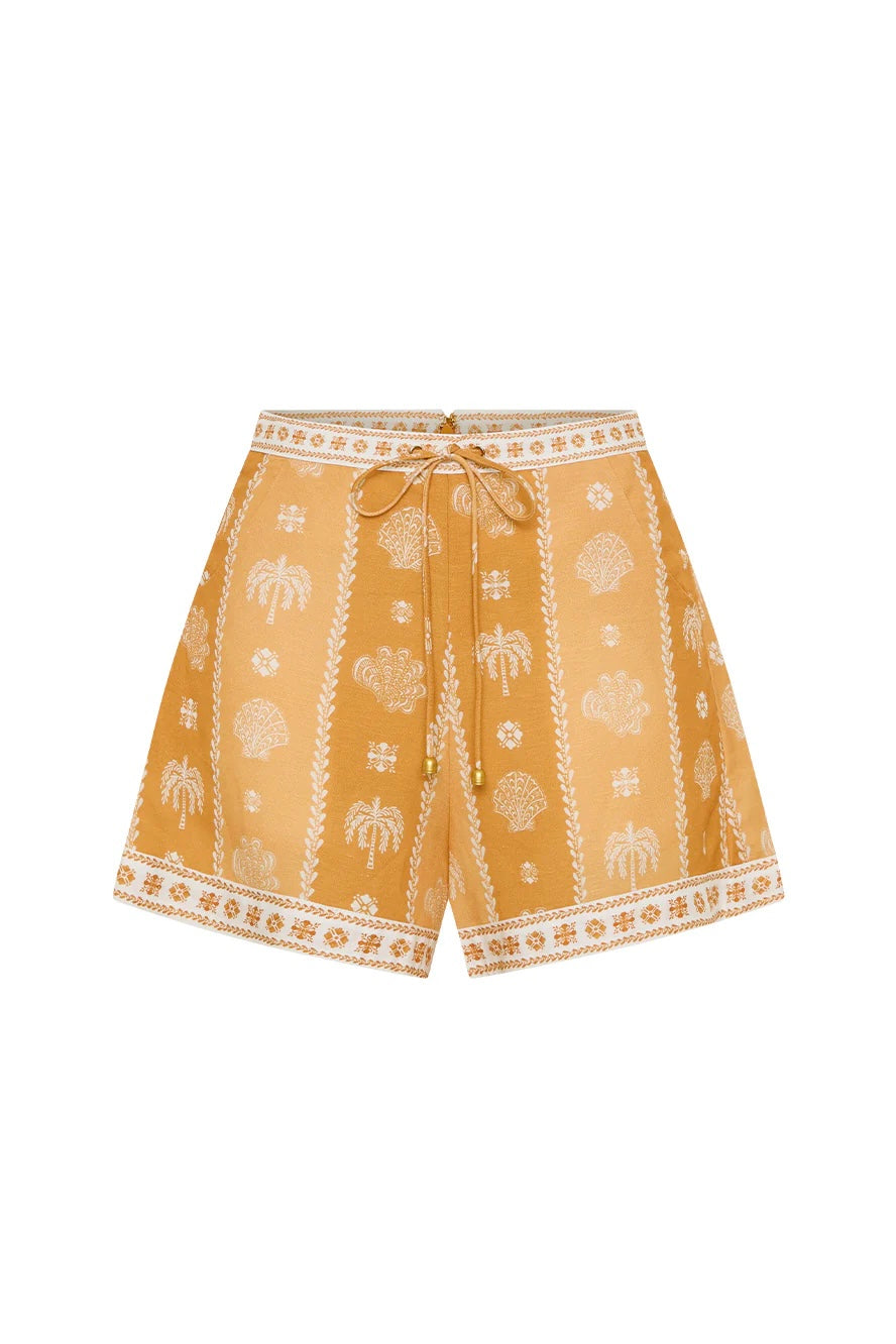 Kivari - Sienna Palm Print Short