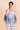 Valerie Khalfon - Capela Blue Print Broderie Shirt