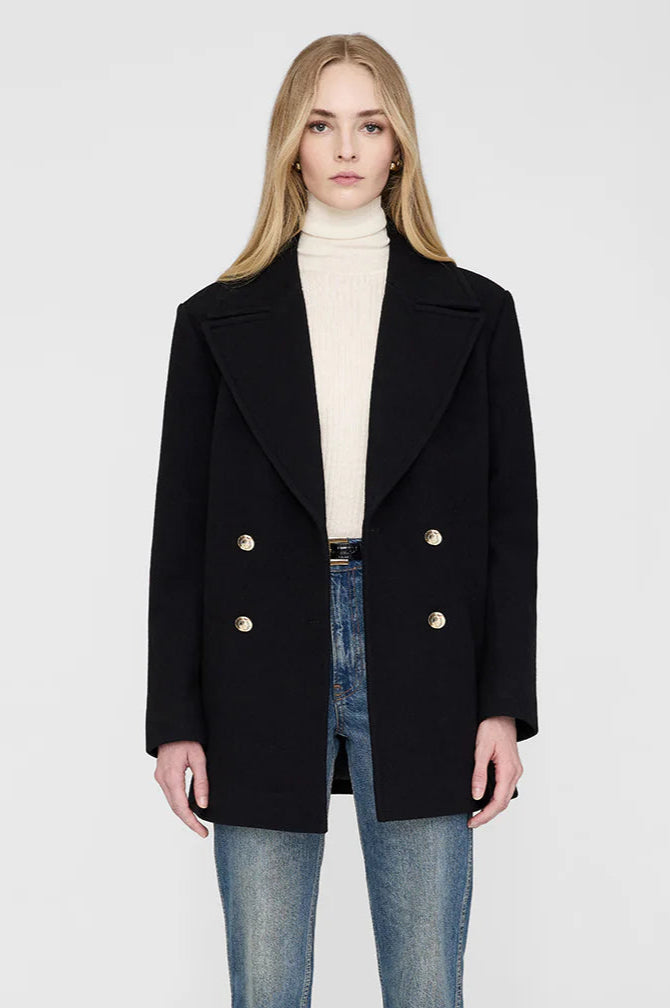 Anine Bing - Glenn Black Peacoat