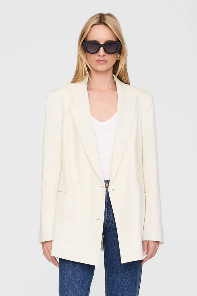 Anine Bing - Jasmine Cream Blazer