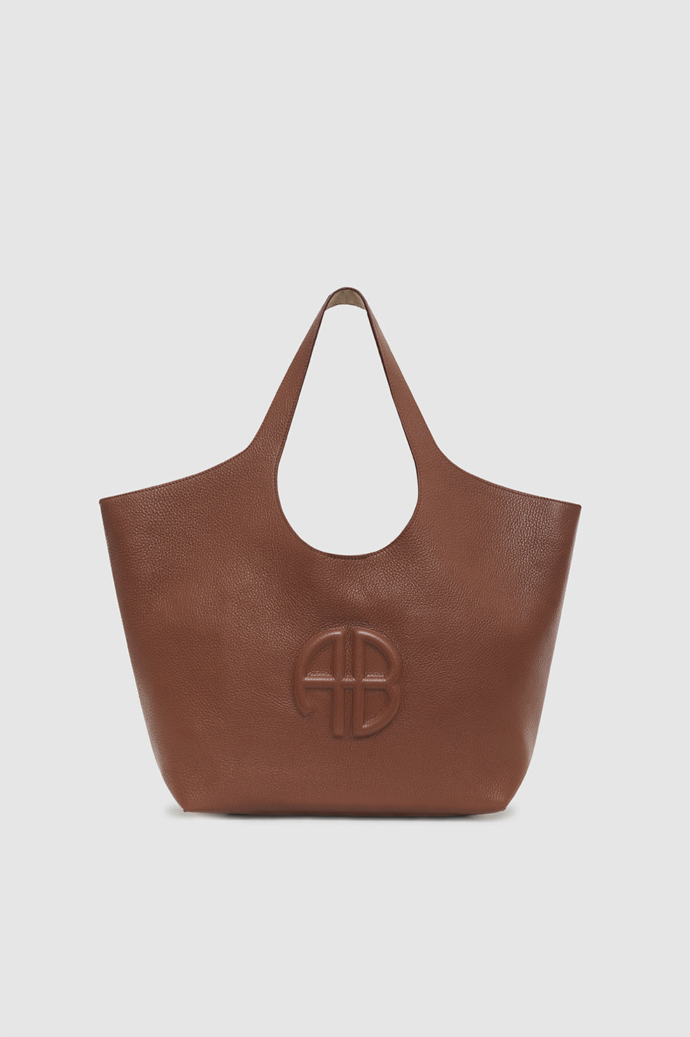 Anine Bing - Medium Lili Cognac Tote Bag