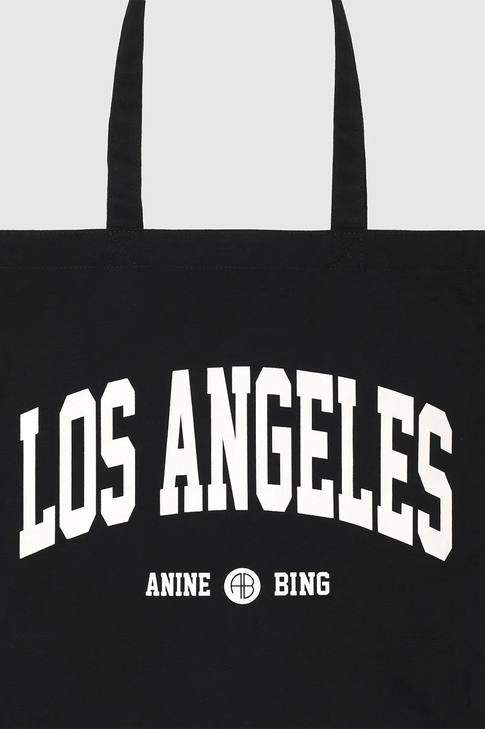 Anine Bing - Remy Black Canvas Tote