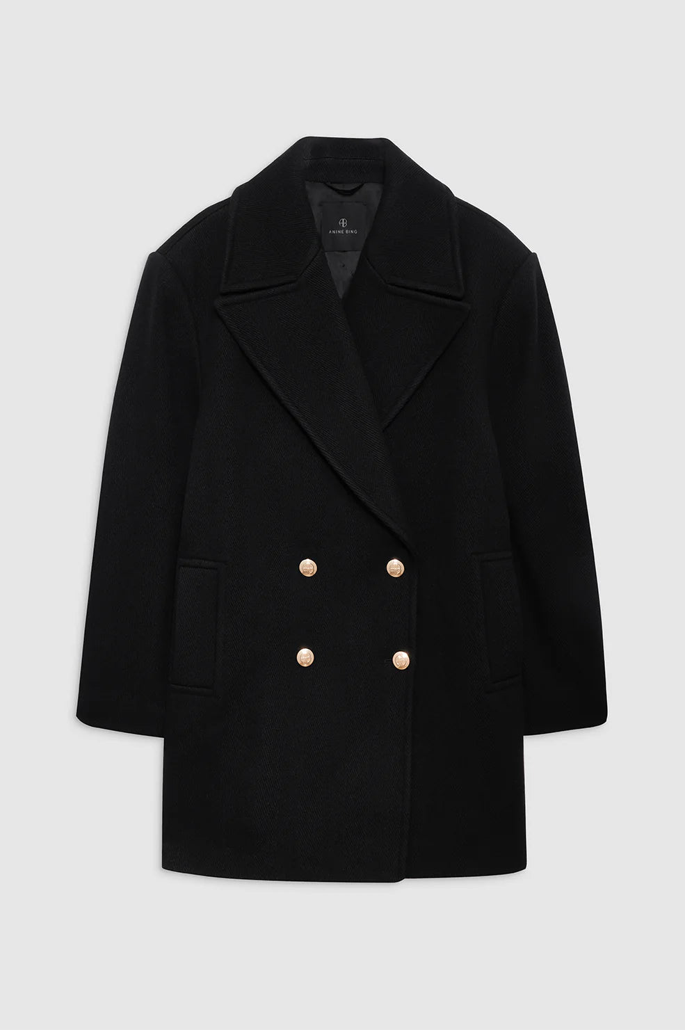Anine Bing - Glenn Black Peacoat