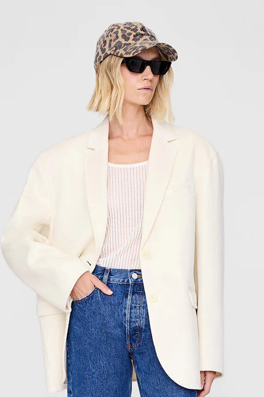 Anine Bing - Jeremy Leopard cap