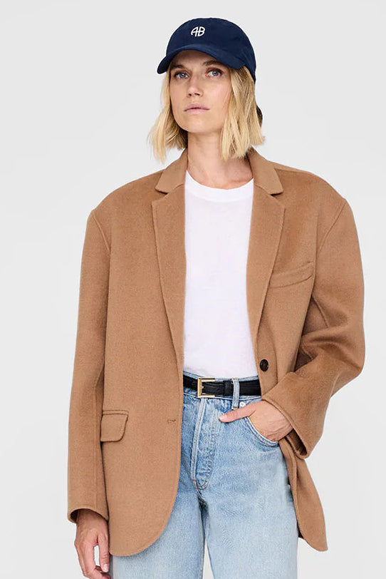 Anine Bing - Jeremy Washed Navy Cap