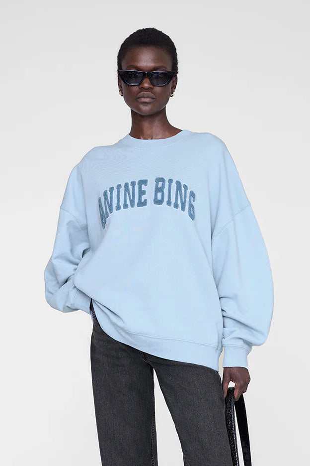 Anine Bing - Miles Pale Blue Sweat