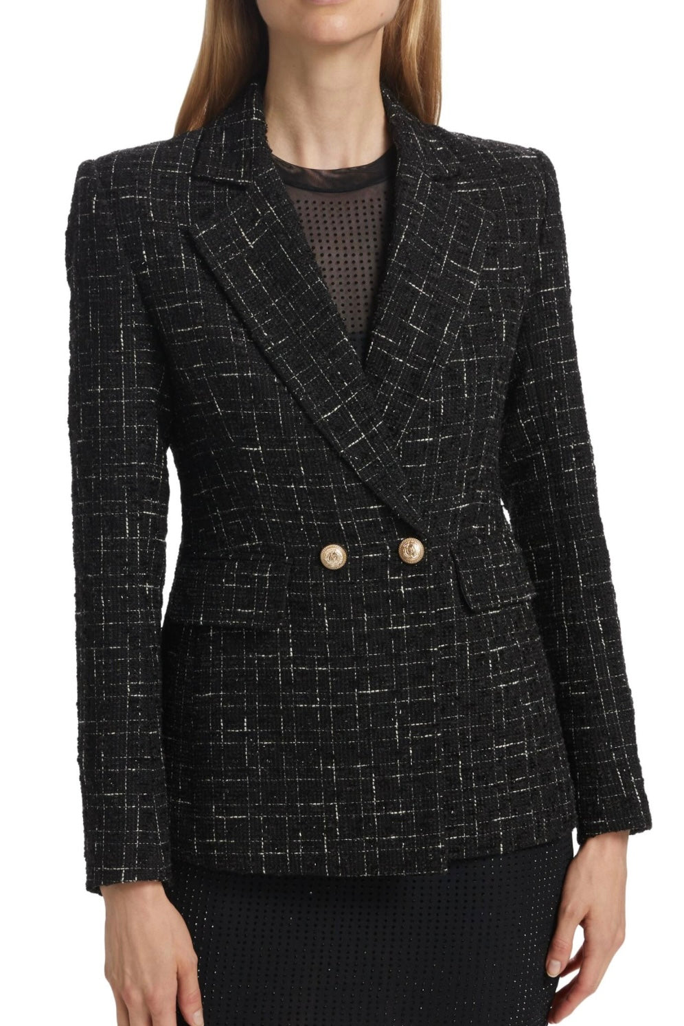 Generation Love - Irene Tweed Windowpane Blazer