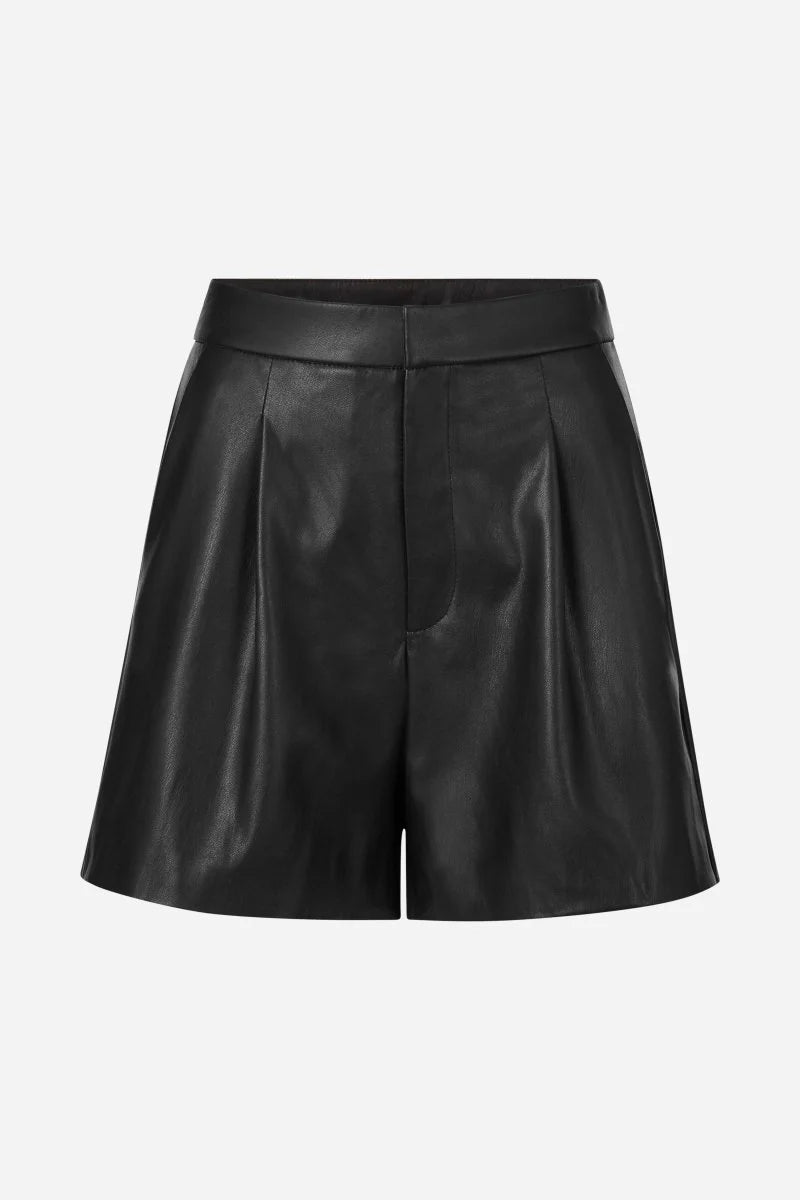 Rich & Royal - Vegan Leather Shorts