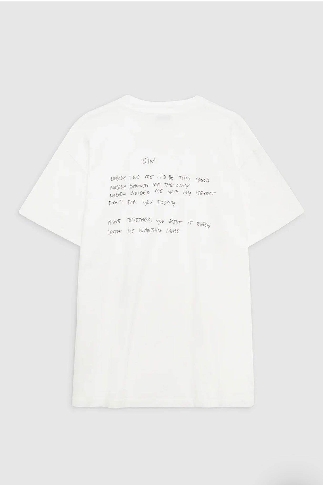 Anine Bing - Walker Lyrics Ivory Tee