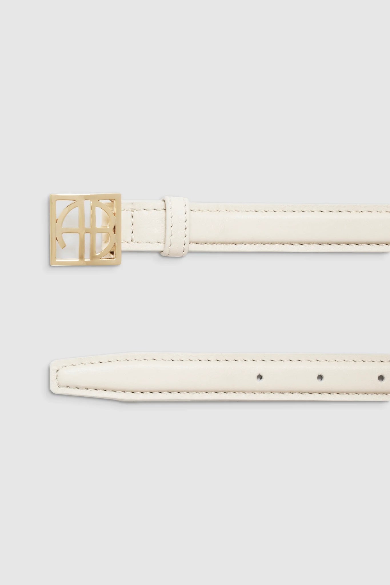 Anine Bing - Ivy Monogram Bone Belt