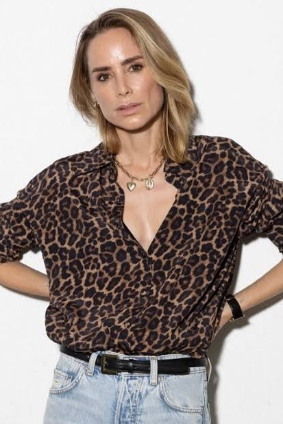 Anine Bing - Bridget Leopard Shirt