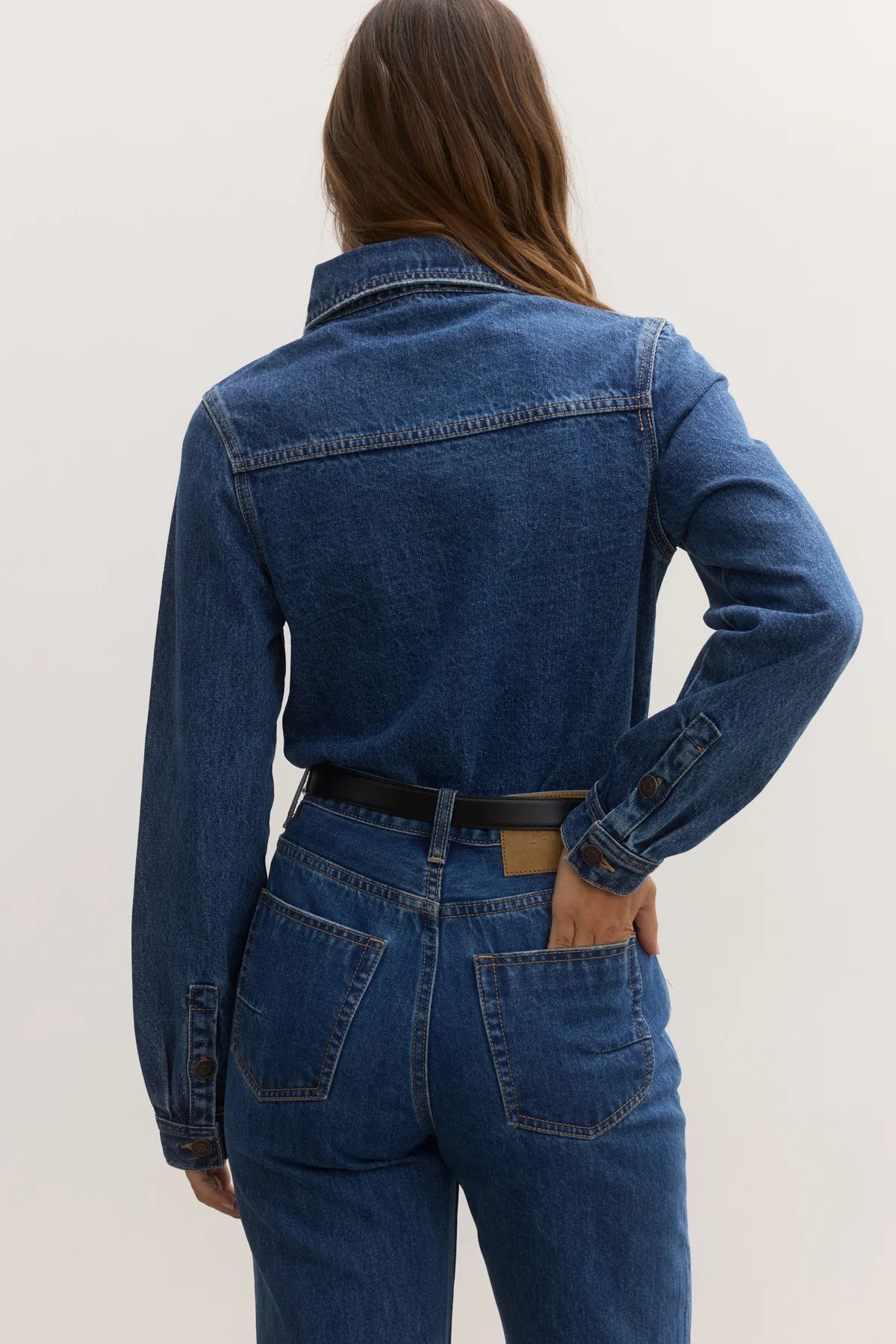 Bayse - Rae Denver Blue Denim shirt