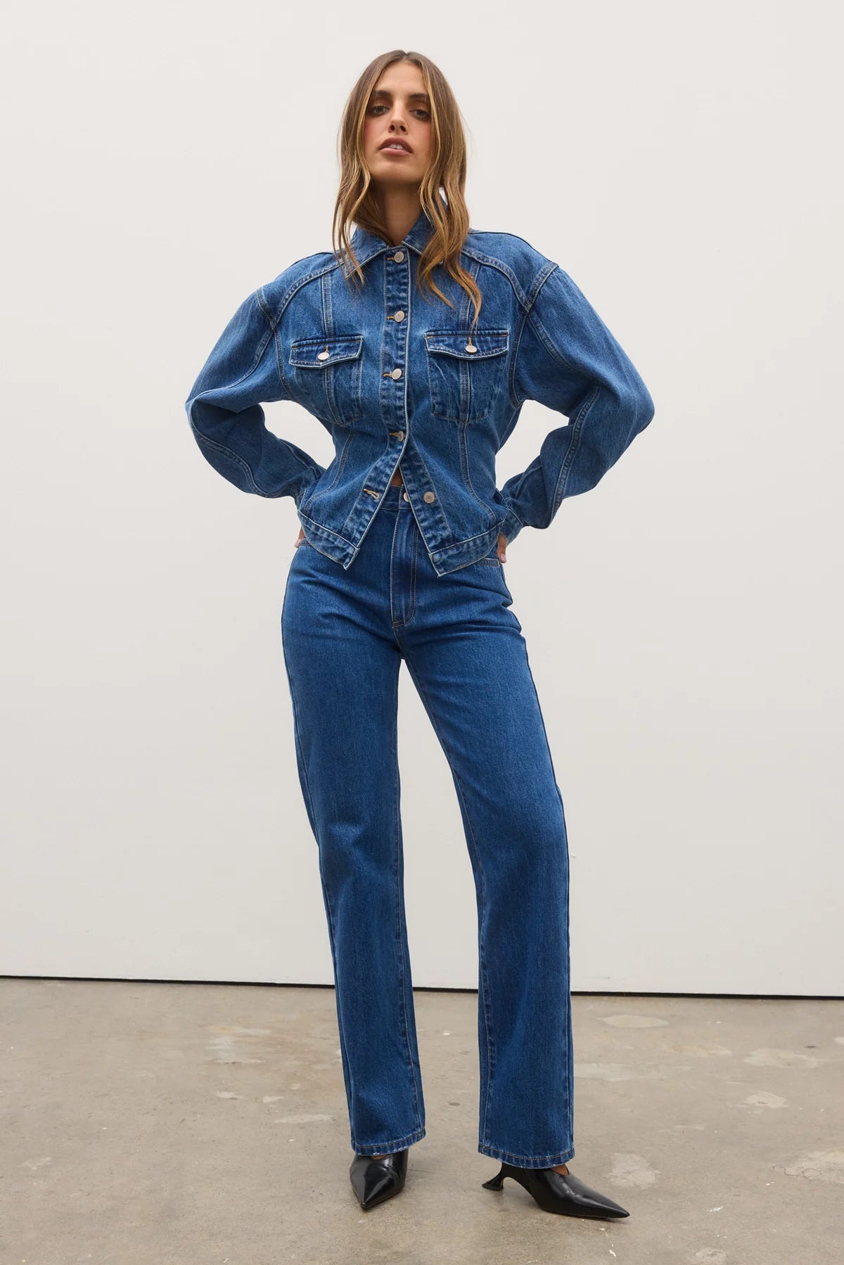 Bayse - Heidi High Rise Denver Blue Jean