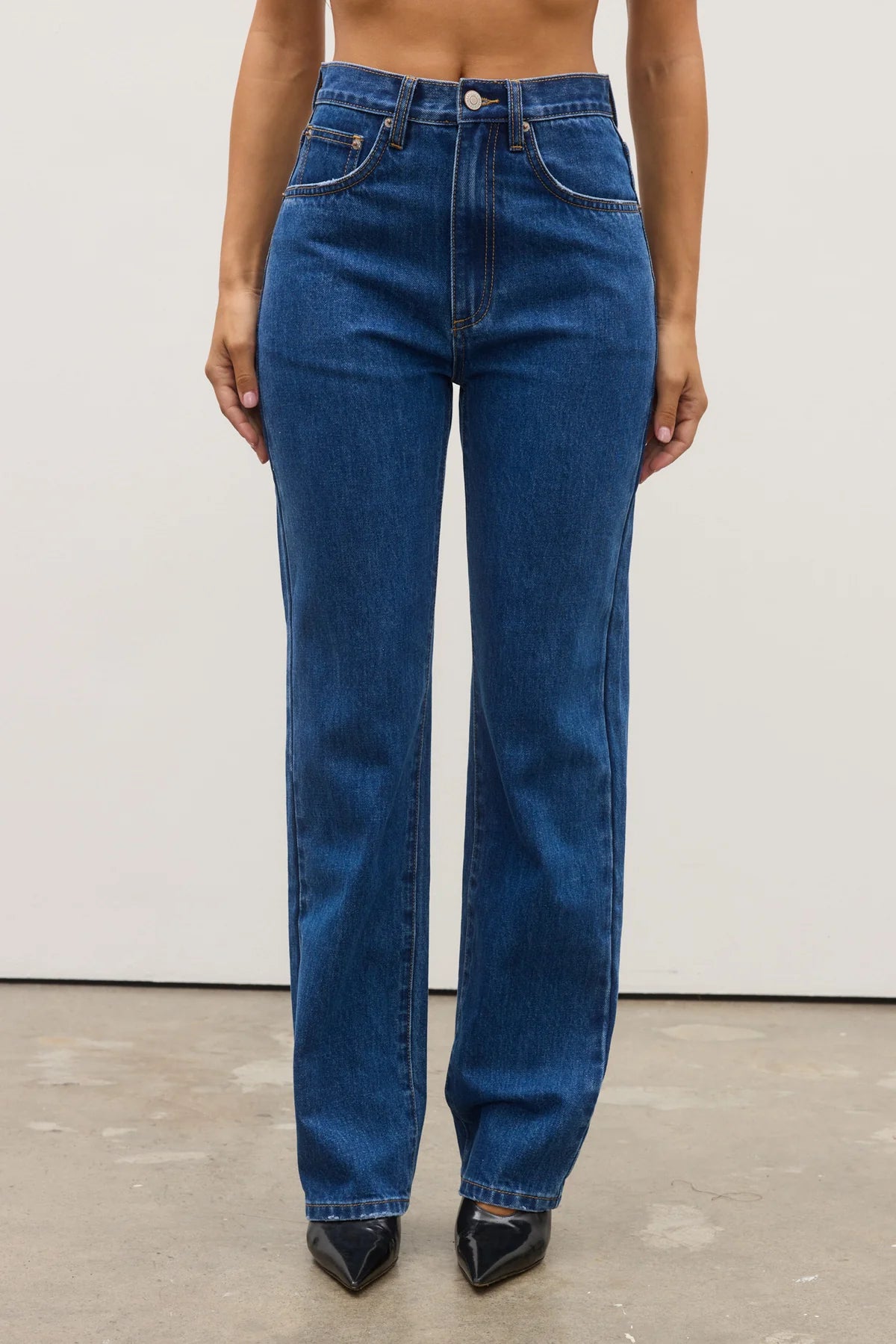 Bayse - Heidi High Rise Denver Blue Jean