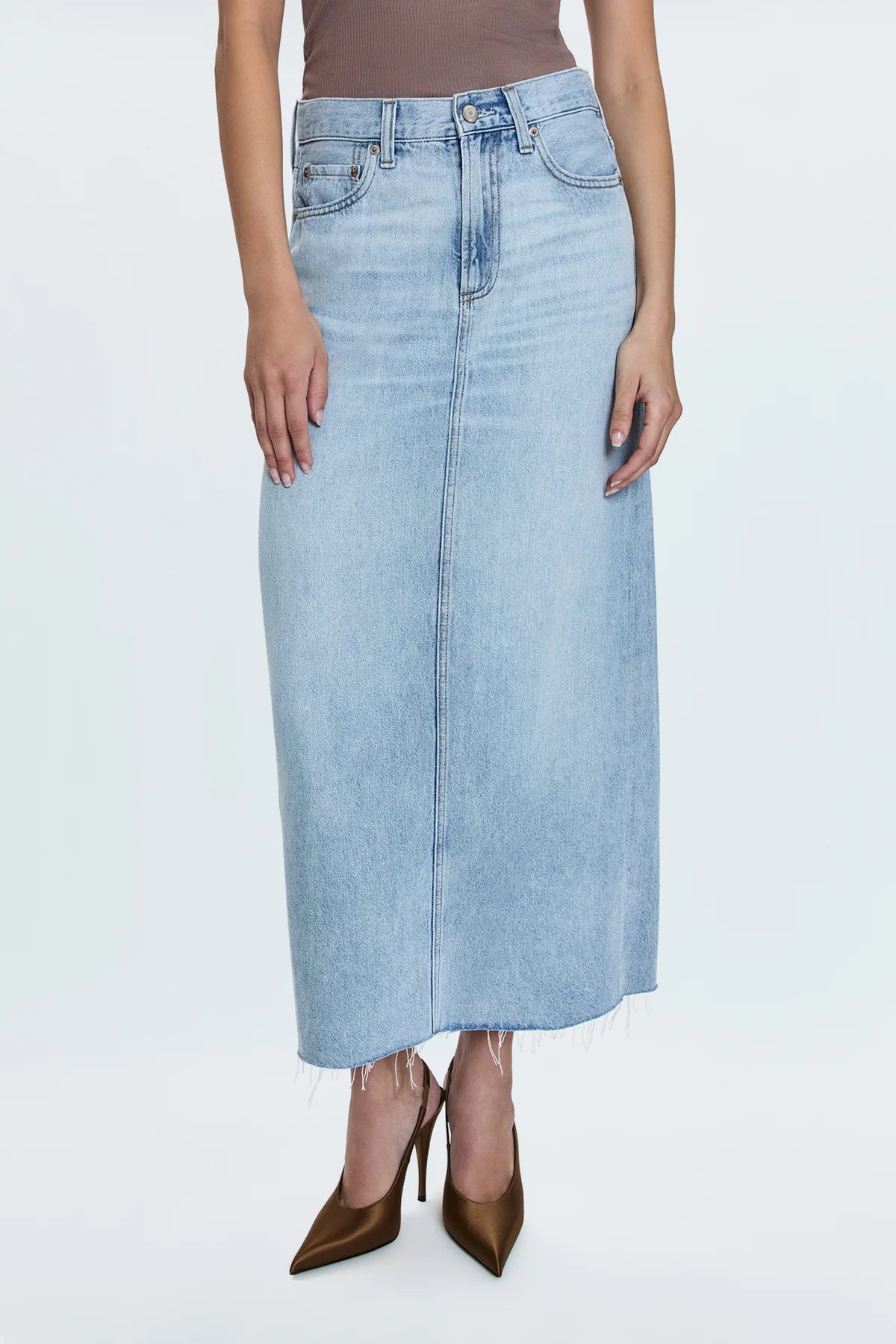 Pistola - Raye Low Slung Maxi Skirt - Jardin