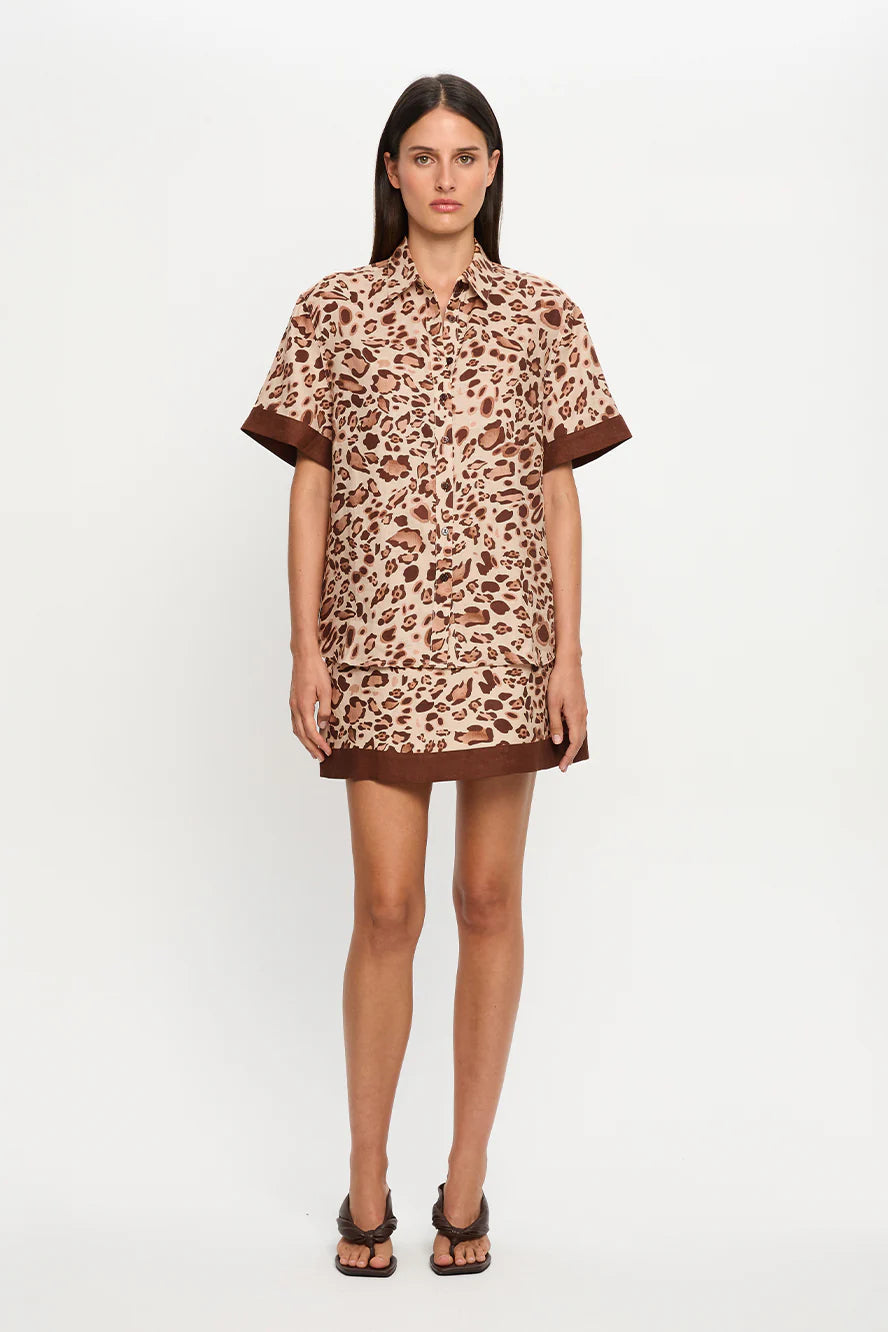 Kivari - Paris Leopard Shirt