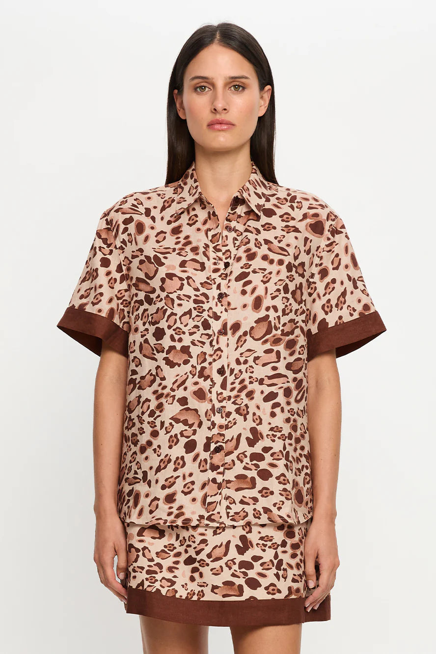 Kivari - Paris Leopard Shirt