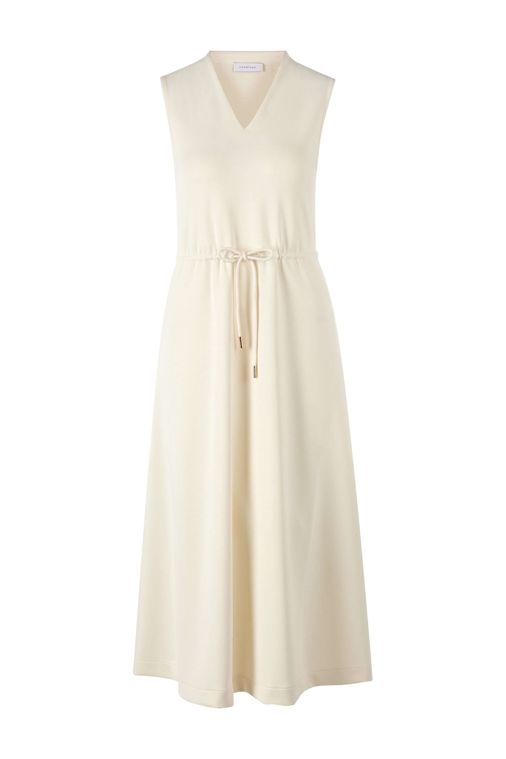 Rich & Royal - Peached V Sleeveless Dress