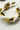 1975 Collection - Large Enamel & Gold Twist Hoop Earrings