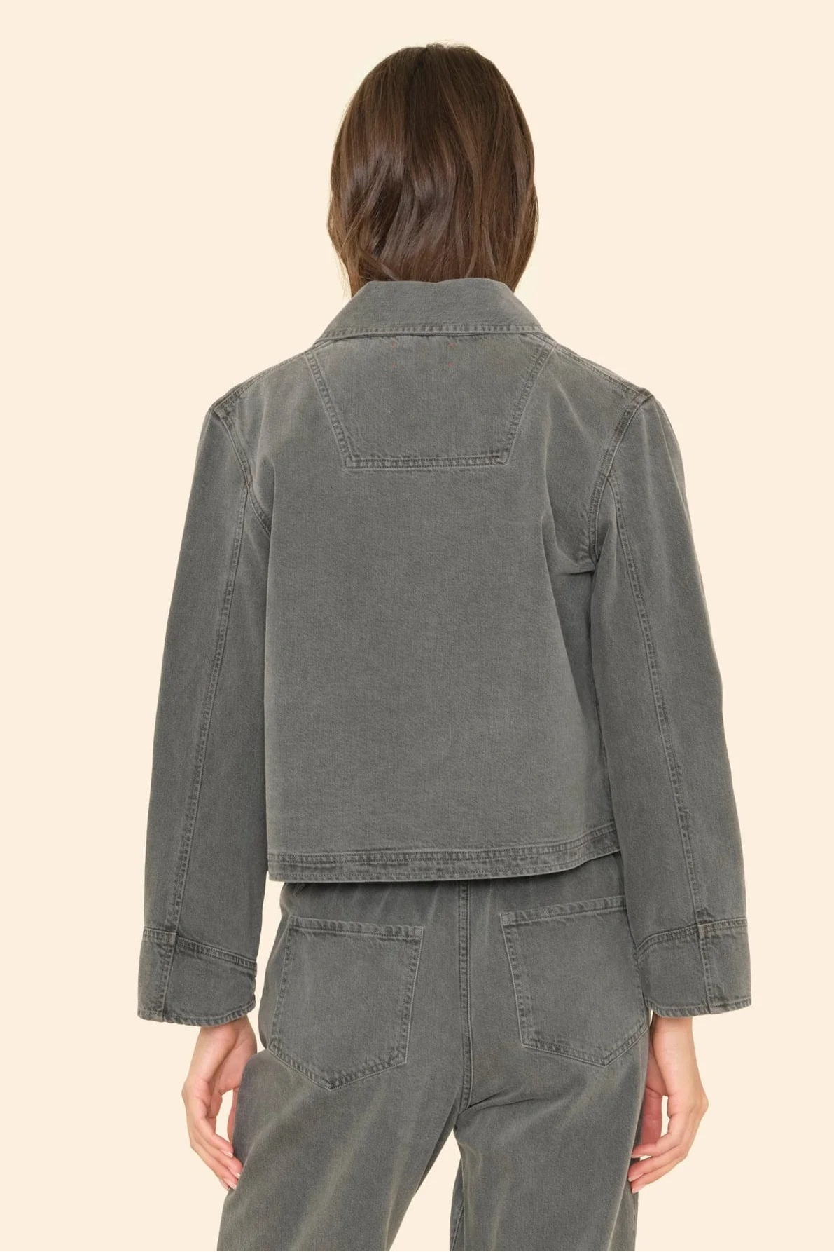 Xirena - Jasper Denim Pigment Charcoal Jacket