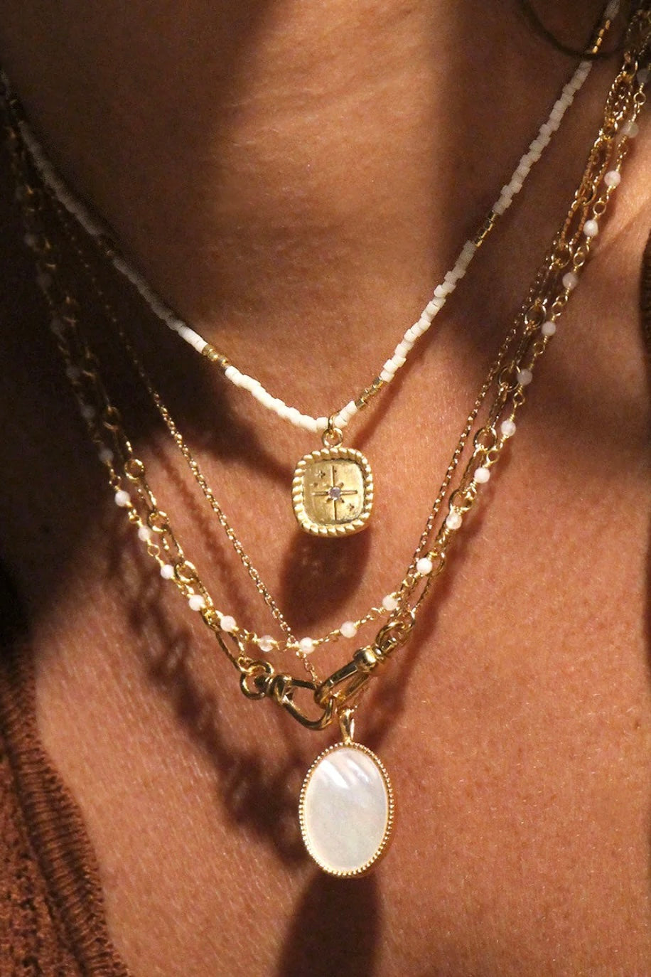 Nilai - Mini Oracles Etoile Beaded Necklace